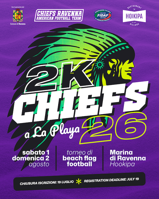 Locandina ufficiale Chiefs a la Playa 2K26