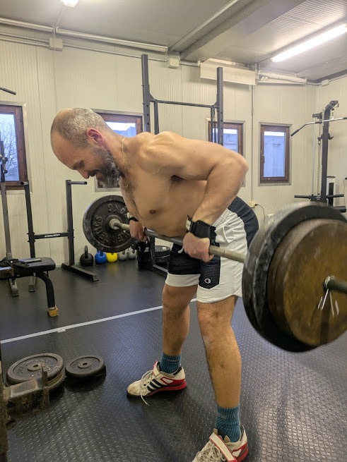 Rematore con bilanciere